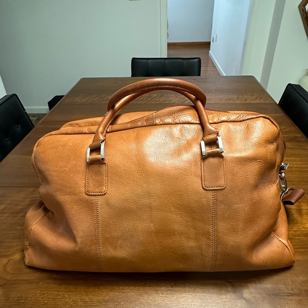 Leather Weekender Bag